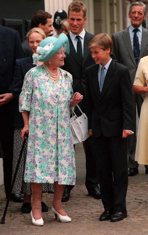 queen mother and william
