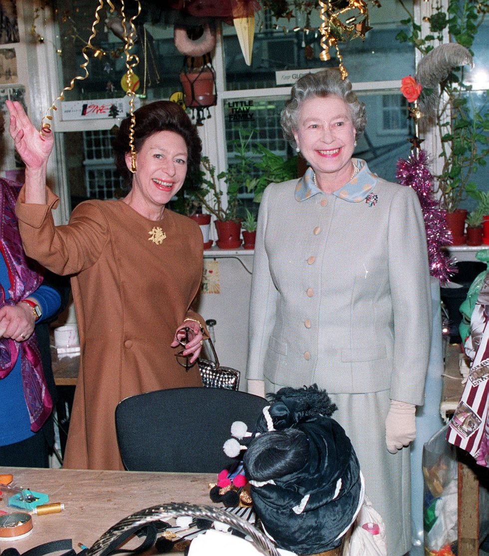 Queen & Princess Margaret