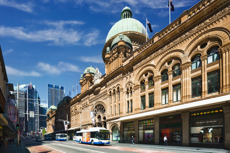 the queen victoria building on george street in sydney