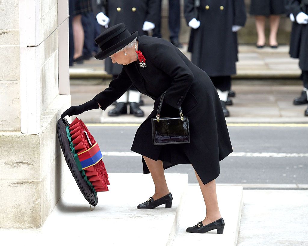 The Queen on Remembrance Sunday