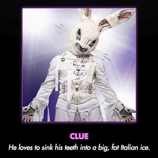 rabbit the masked singer clue