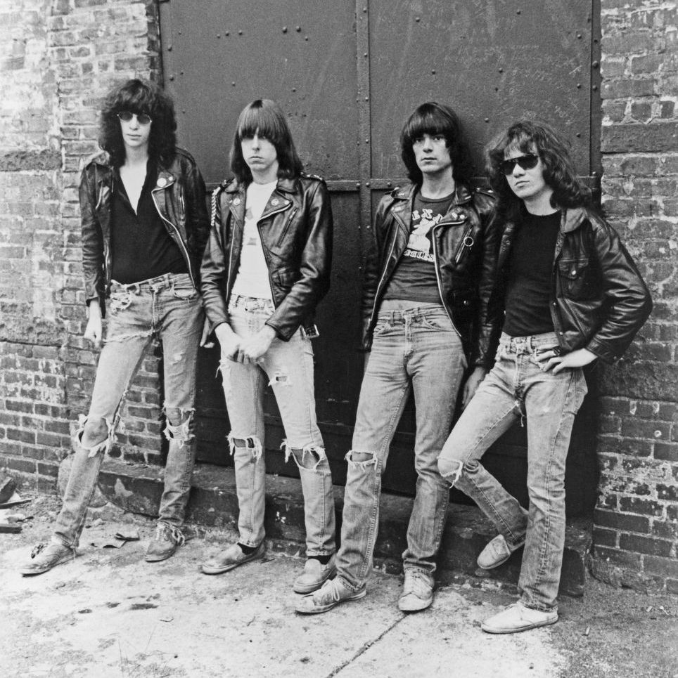 the ramones 'rocket to russia' portrait session