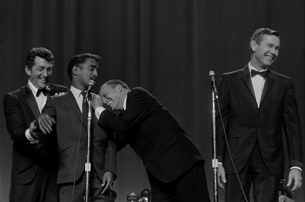 the rat pack perform with carson