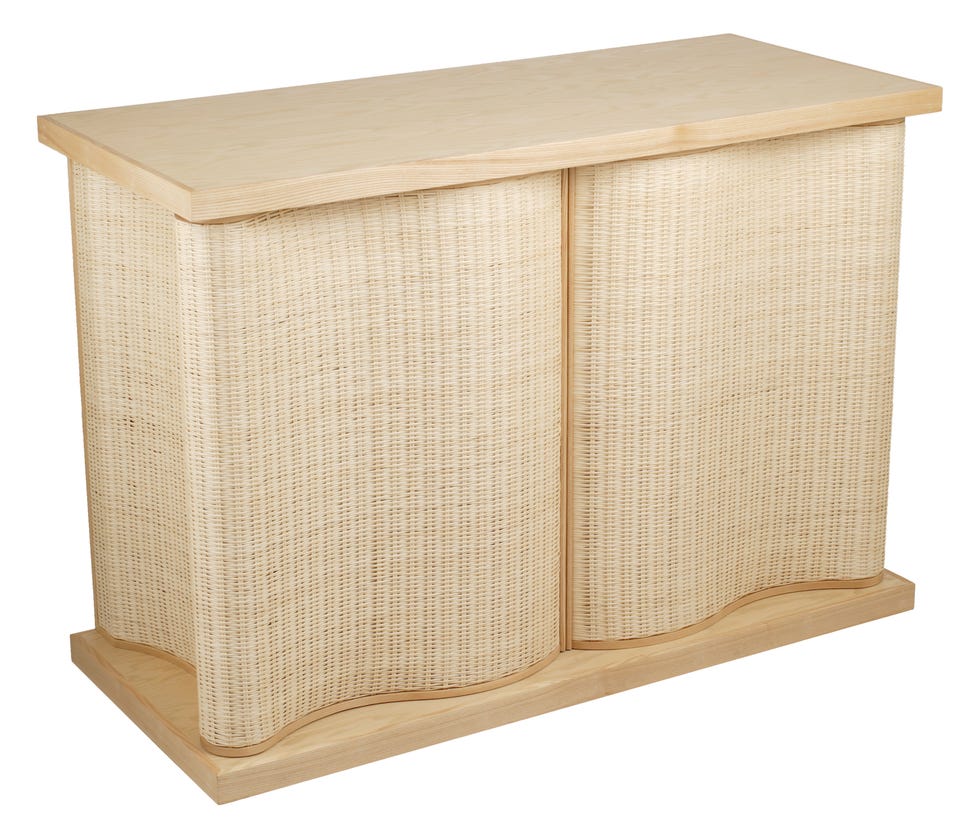 rattan cabinet
