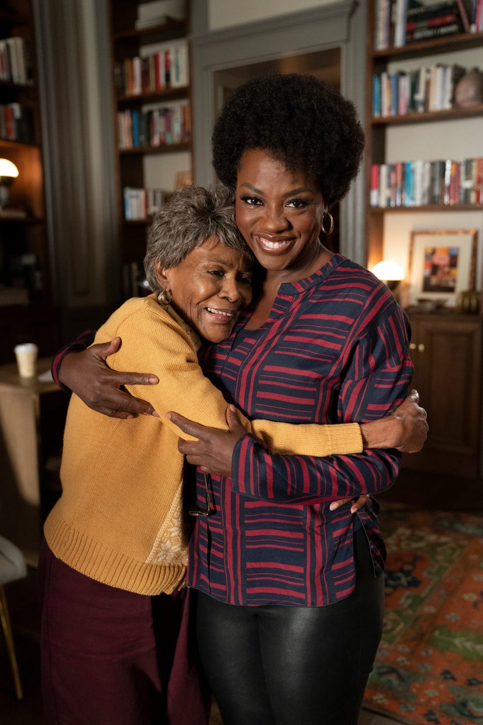 Cecily Tyson and Viola Davis