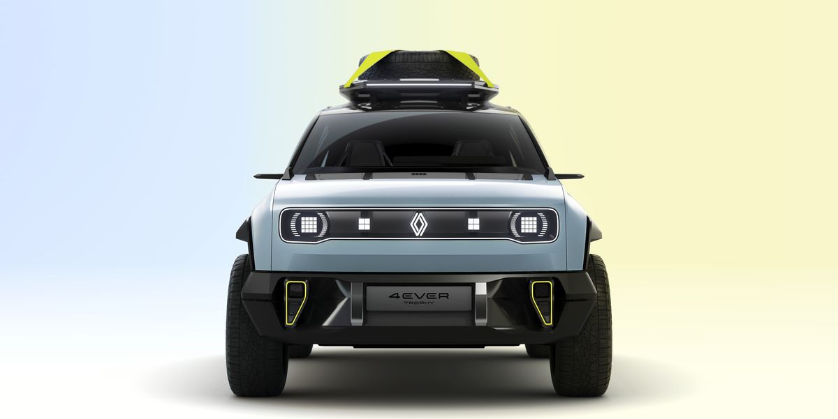 Renault 4Ever Trophy Is a Spunky EV Concept in French Blue