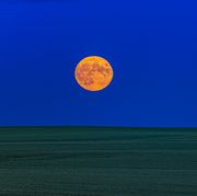 full moonrise on apollo 11 launch anniversary night