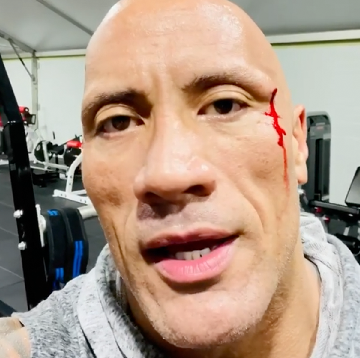 Dwayne “The Rock” Johnson Tasted His Blood After a Workout Injury