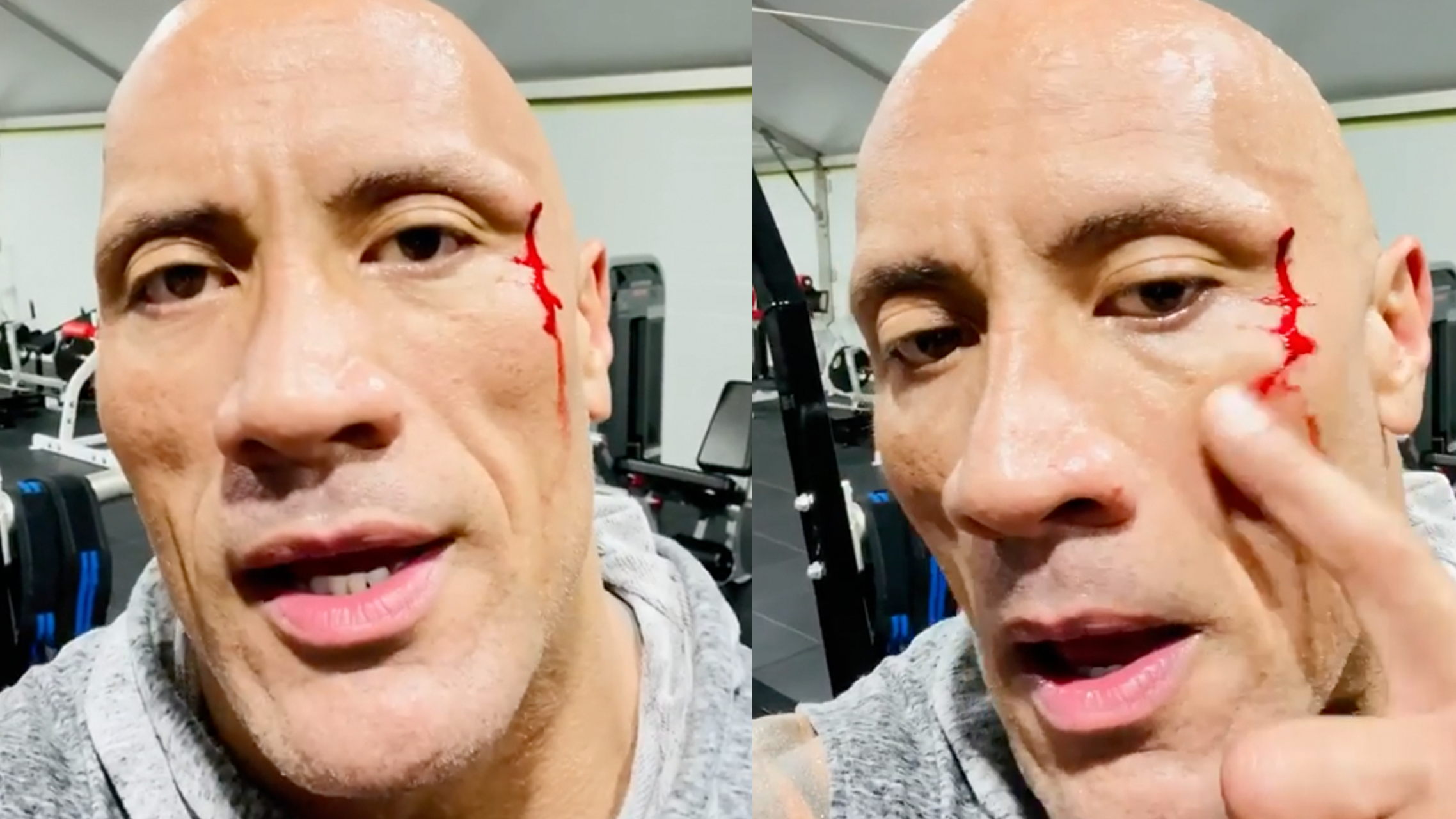 Dwayne “The Rock” Johnson Tasted His Blood After a Workout Injury