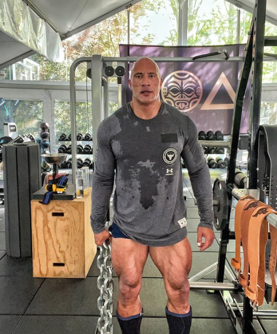 The Rock Has Officially Started Training for DC's Black Adam