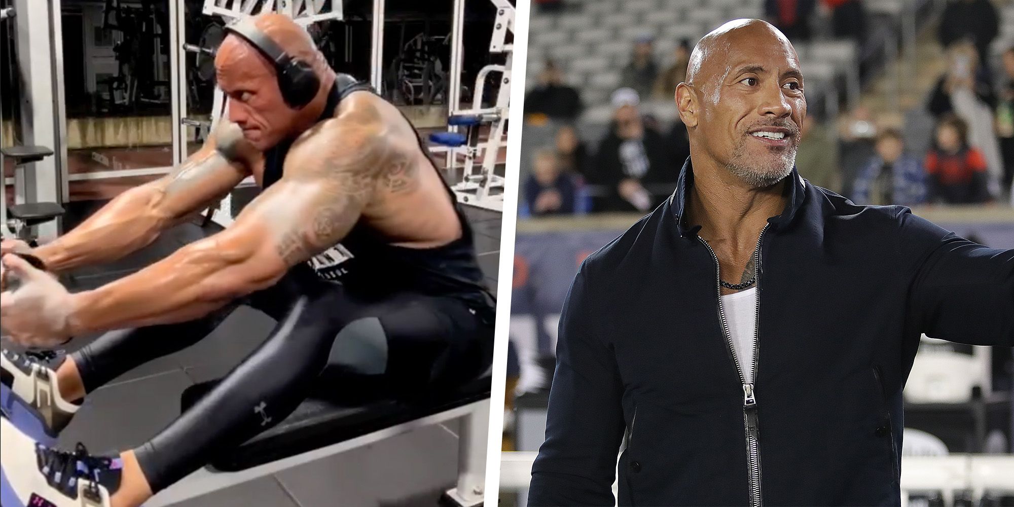 The rock back discount workout