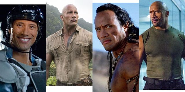 Daily Movies - Dwayne The Rock Johnson in 4 separate movies 😲