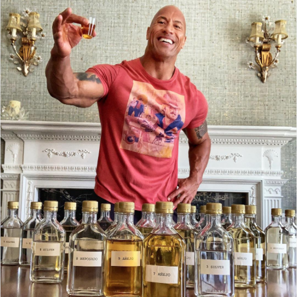 the rock tequila