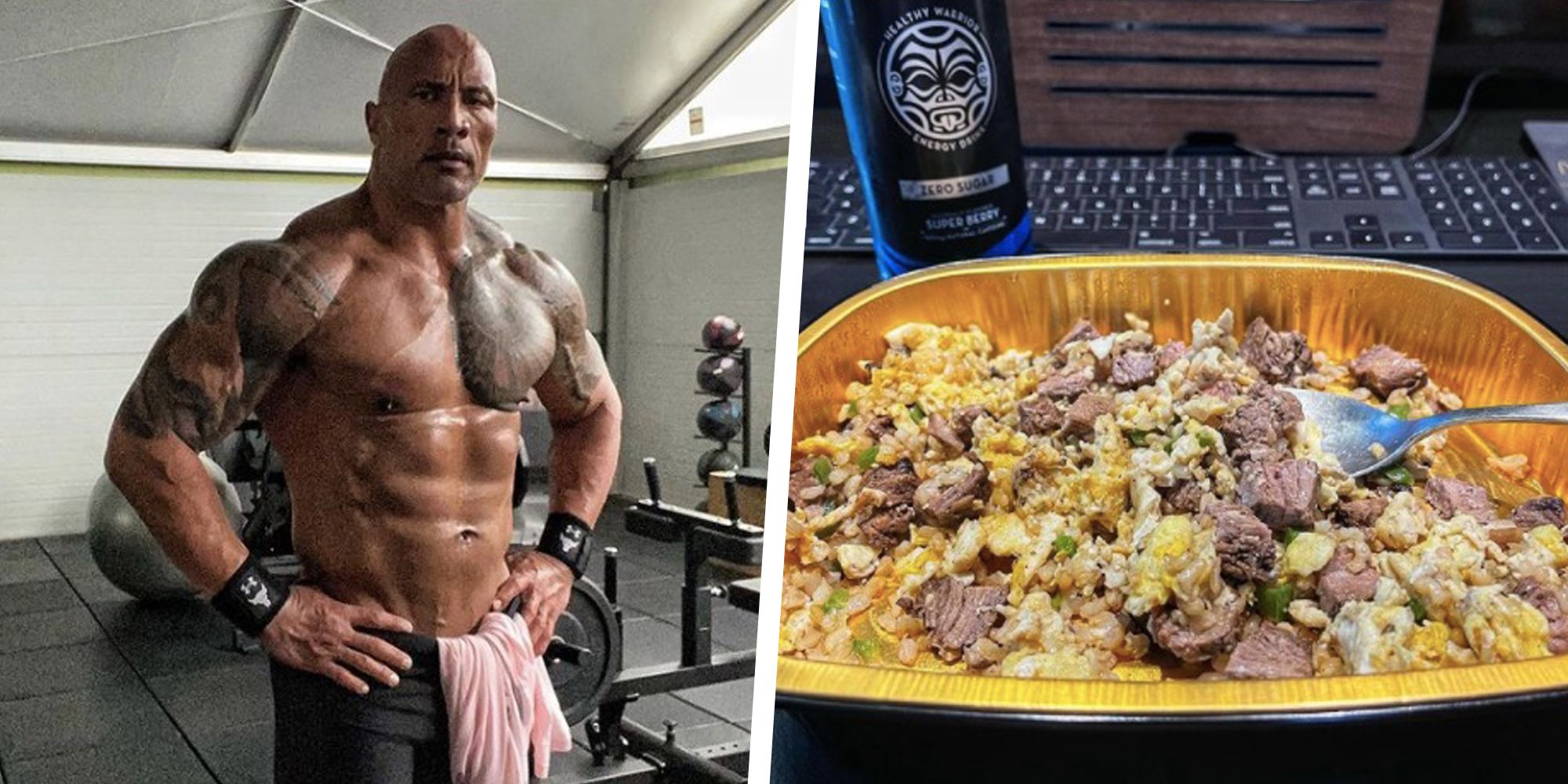 The Rock's Diet and Workout Plan