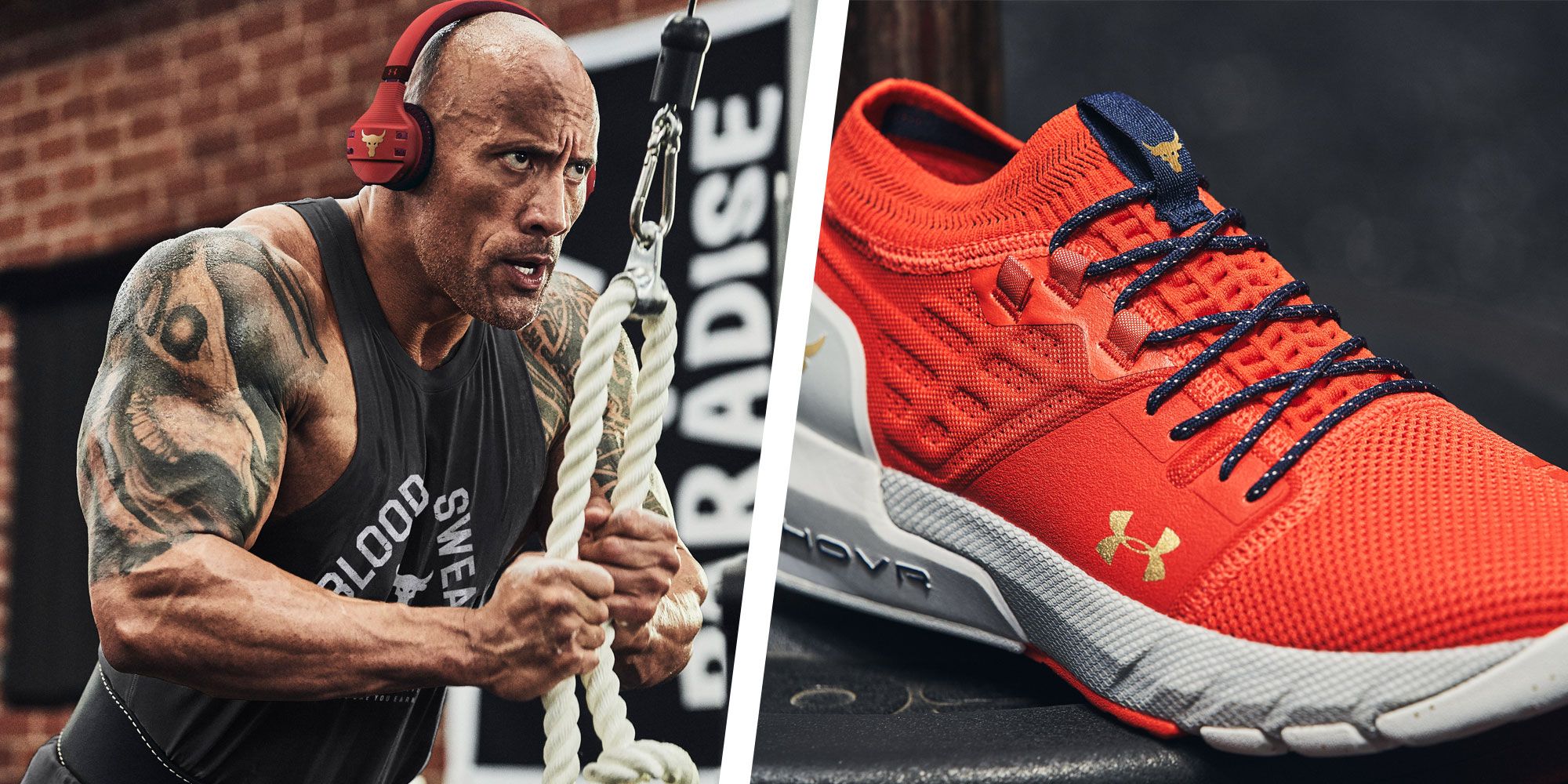 The Rock's New Training Shoe Under Armour Project Rock 2 Release