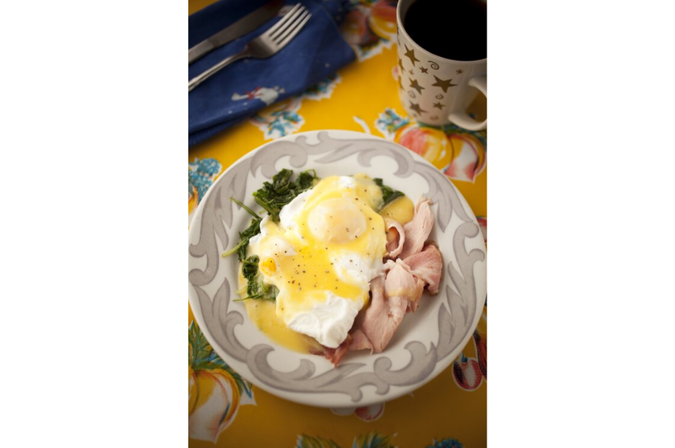 the root cafe eggs benedict