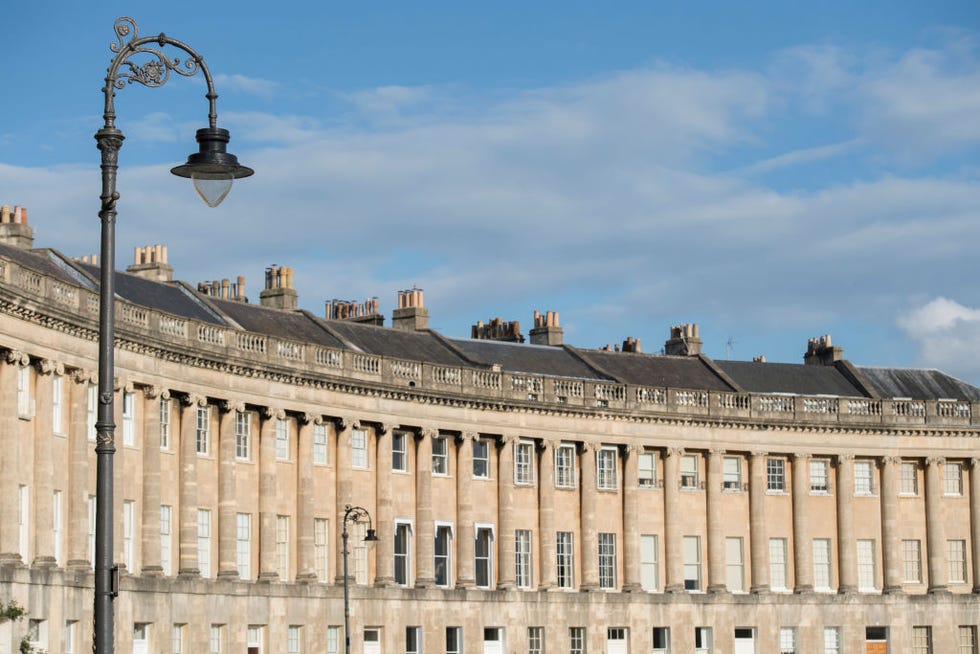 the royal crescent, bath spa, somerset