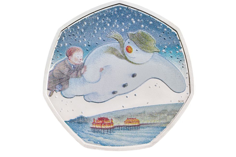 The Snowman coin