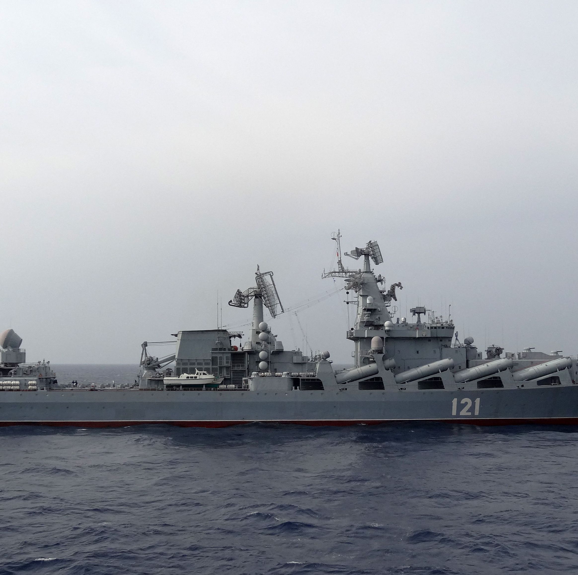 How Clouds—Yes, Really—Helped Ukraine Sink One of the Largest Surface Warships in the World