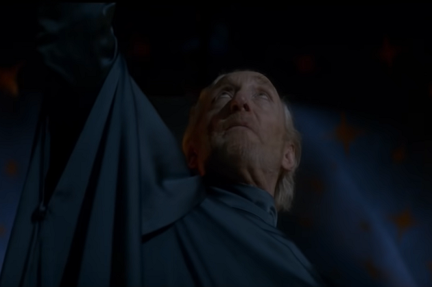 netflix's the sandman first teaser trailer shows charles dance's character holding his arm above his head and looking up