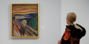 "the scream" by expressionist painter ed