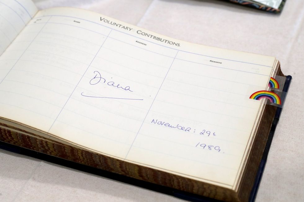 prince harry princess diana visitors book signature The Duke Of Sussex Visits Sheffield