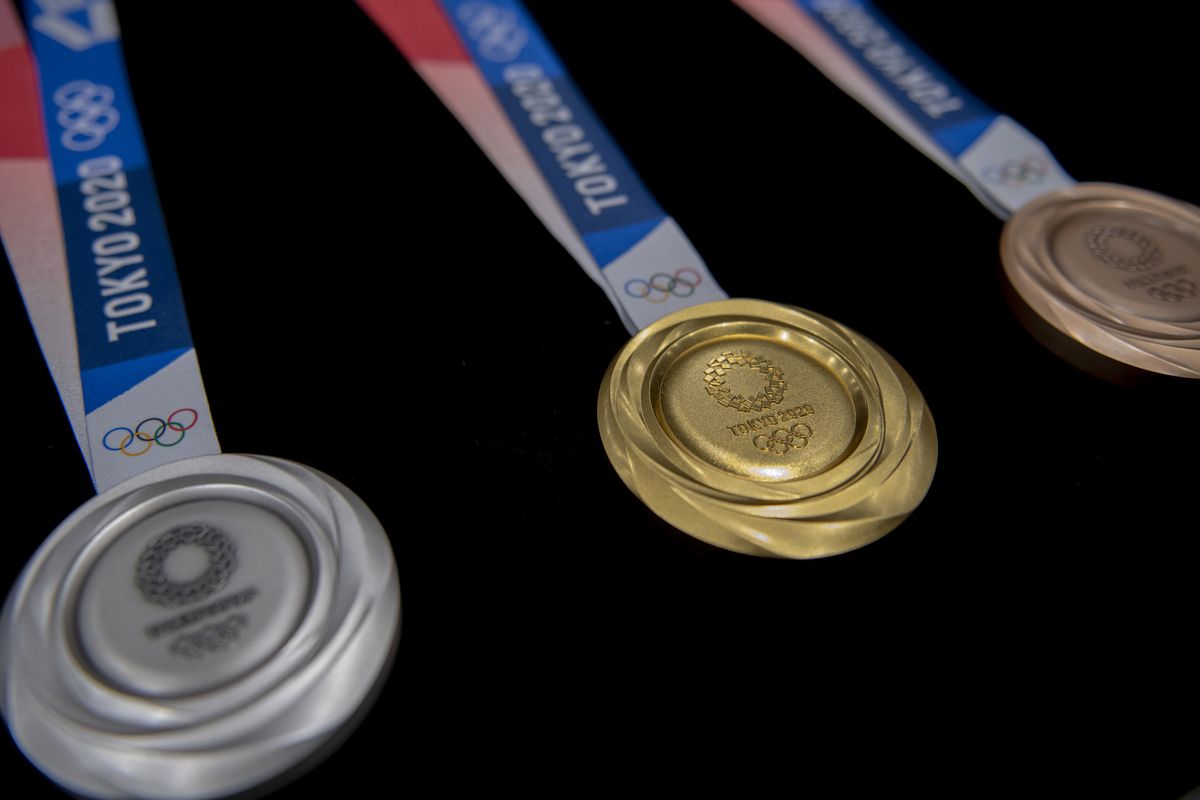 recycled olympic medals