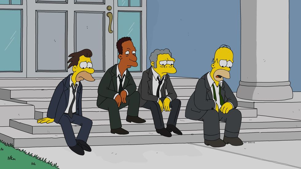 Moe, Homer, die Simpsons