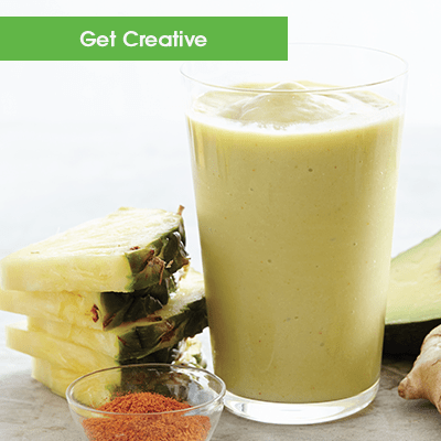 the smoothie plan recipe sweet ’n’ spicy tropical smoothie