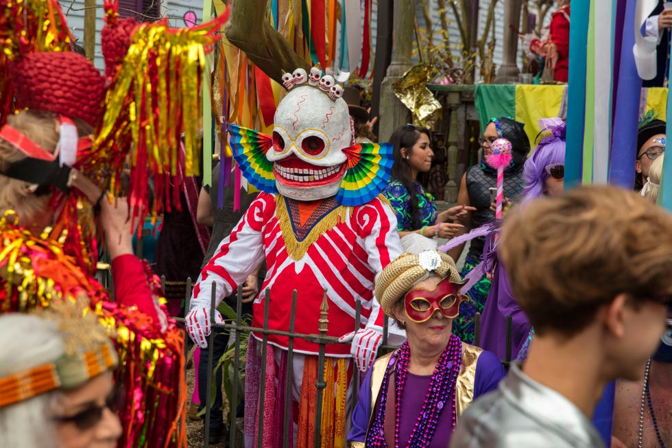 What are the origins of Mardi Gras costumes?, Mardi Gras