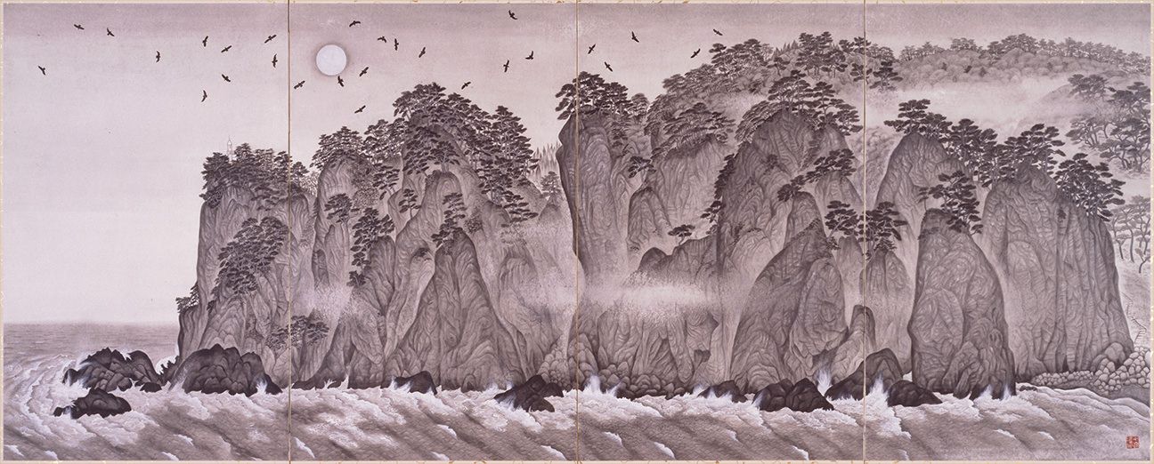 京都の展覧会】建仁寺の《双龍図》を描いた日本画家「小泉淳作展