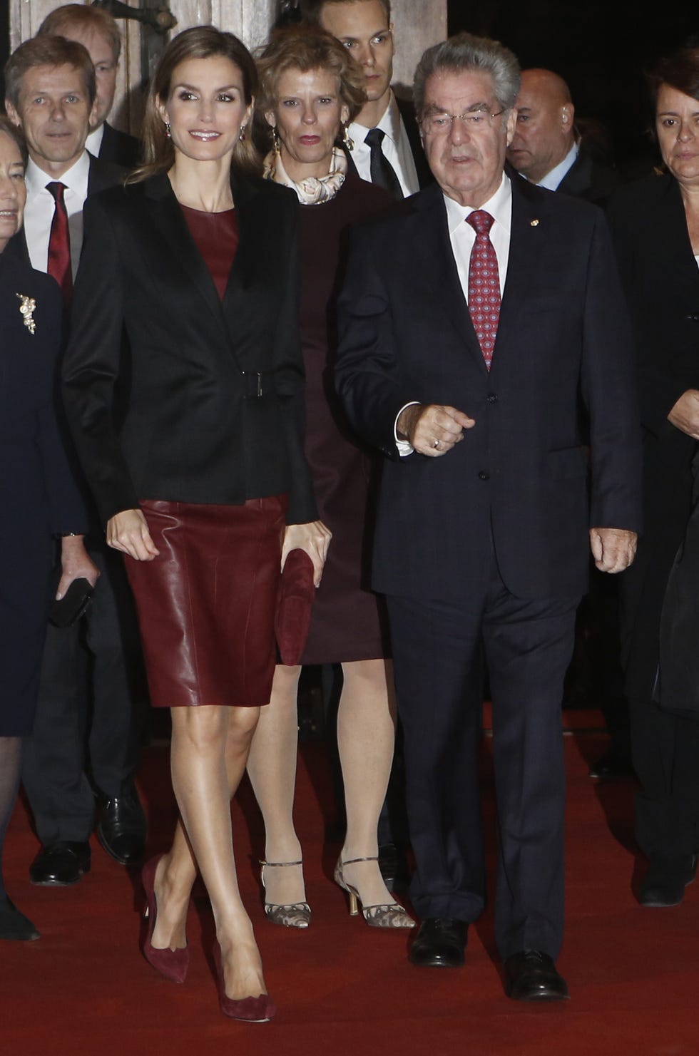 letizia, en austria en 2014