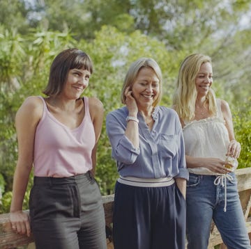 The Split special annabel scholey as nina, nicola walker as hannah, fiona button as rose in the split special