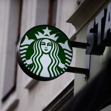 The Starbucks logo seen in Krakow... The Starbucks logo seen in Krakow...
