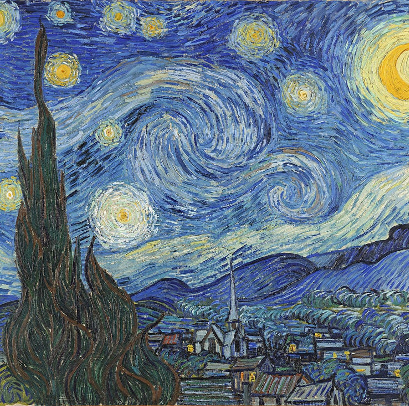 Scientists Found Hidden Physics Inside Van Gogh's Starry Night