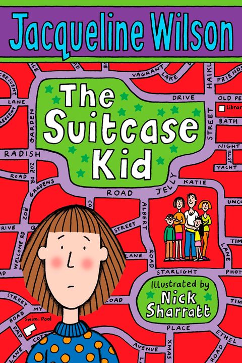 Book cover of 'the Suitcase Kid' by Jacqueline Wilson