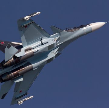 sukhoi su 35 advanced multirole jet fighter of russian air force performs at maks 2013 international airshow near zhukovsky