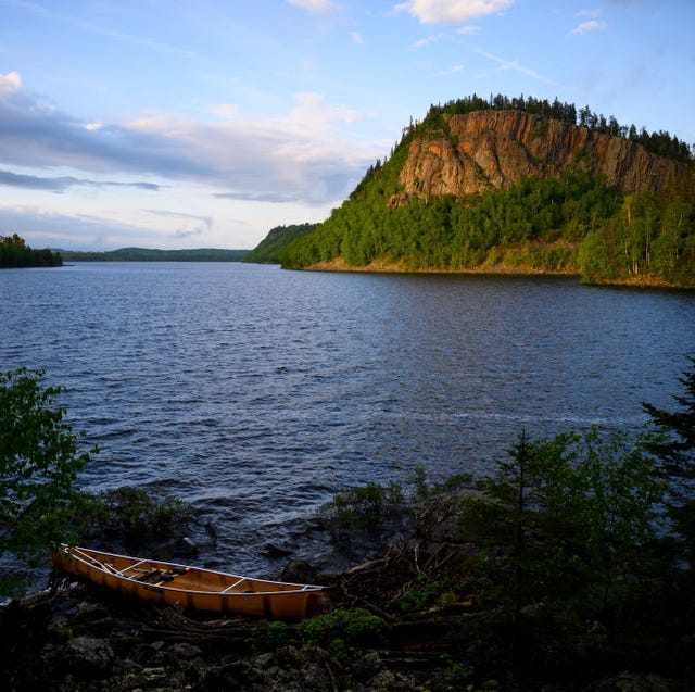 canoe trip in minnesota's boundary waters canoe area bwca