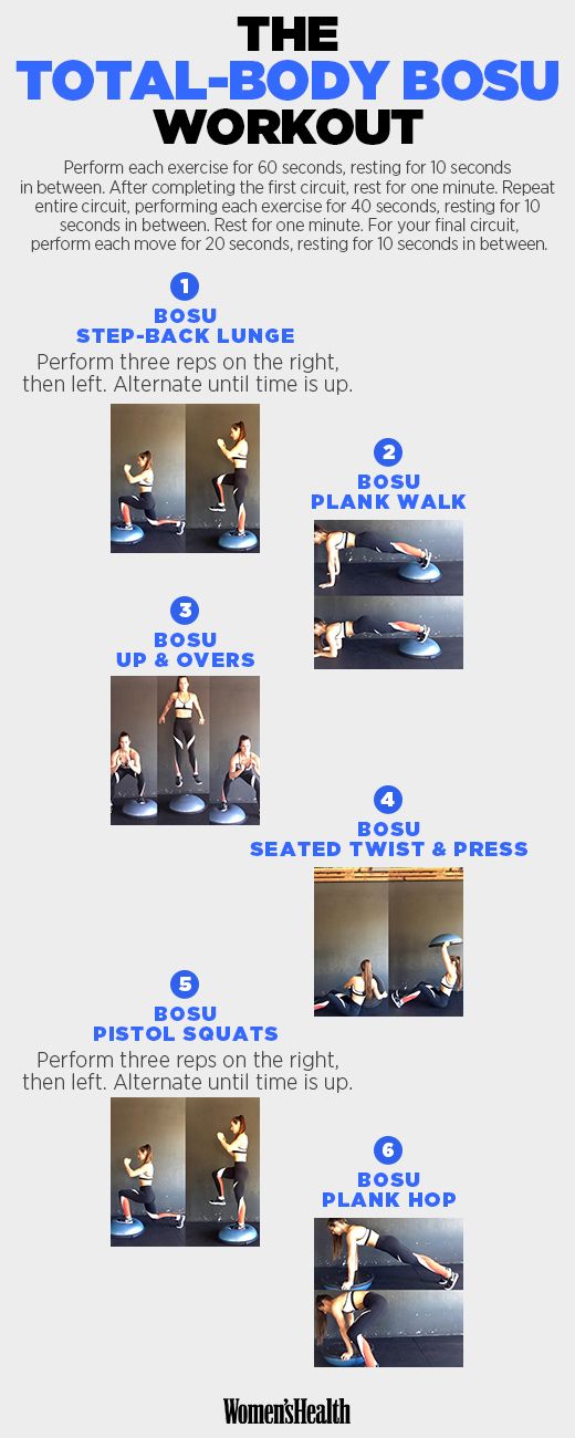 25-Minute BOSU® Balance Challenge Workout