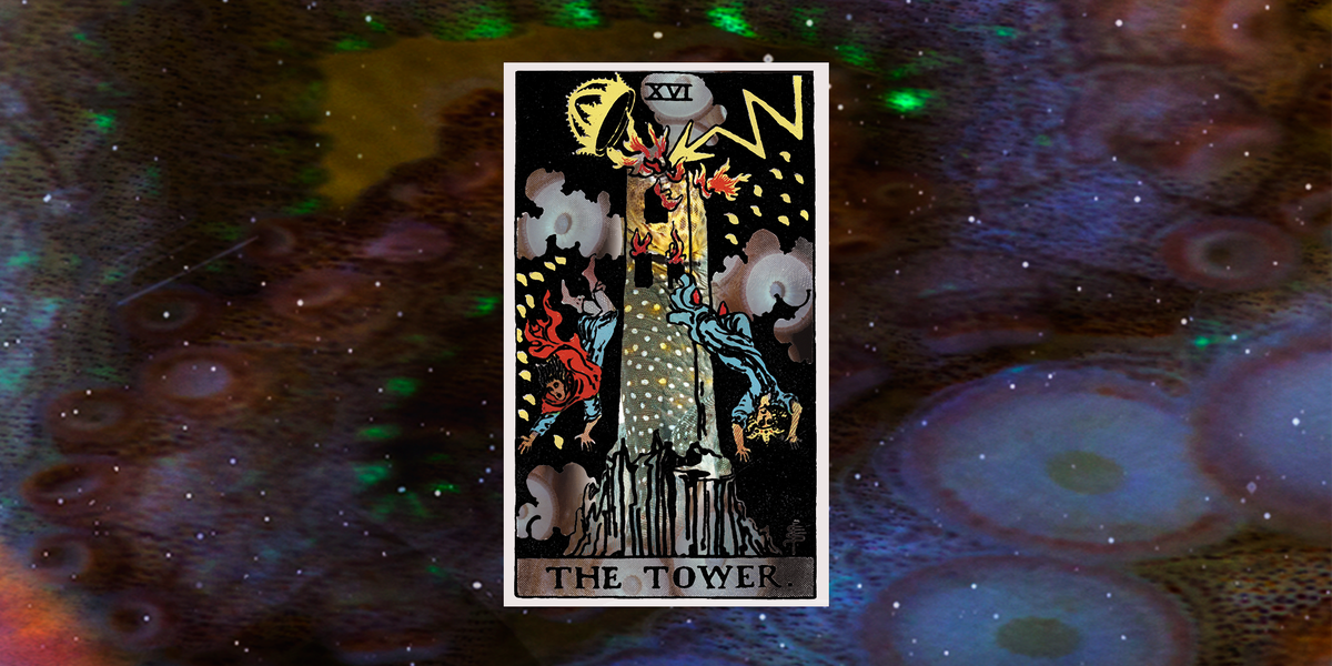 The Tower Tarot Card Meaning: Upright, Reversed, & Keywords