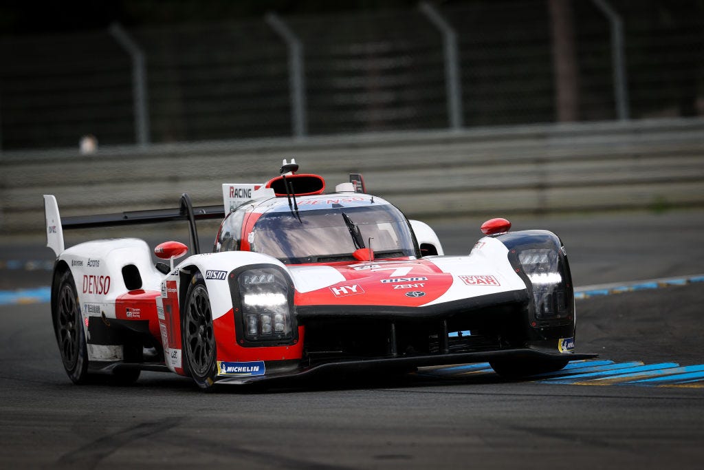 Toyota Tops Le Mans Test Day Practices