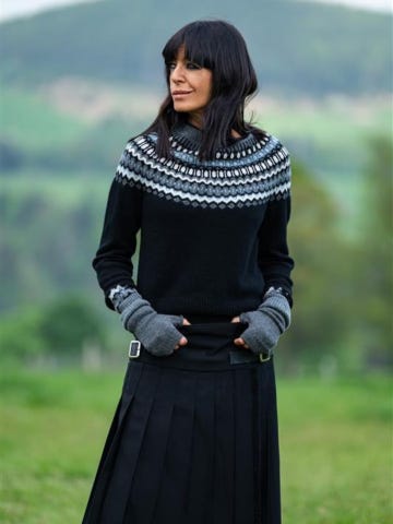 claudia winkleman traitors wardrobe