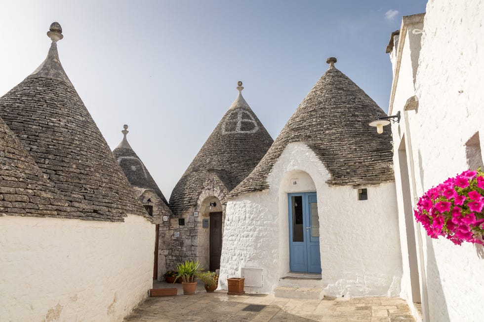 the trulli houses of alberobello