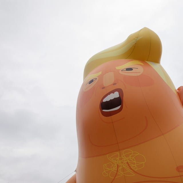 trump baby during state visit by us president donald trump