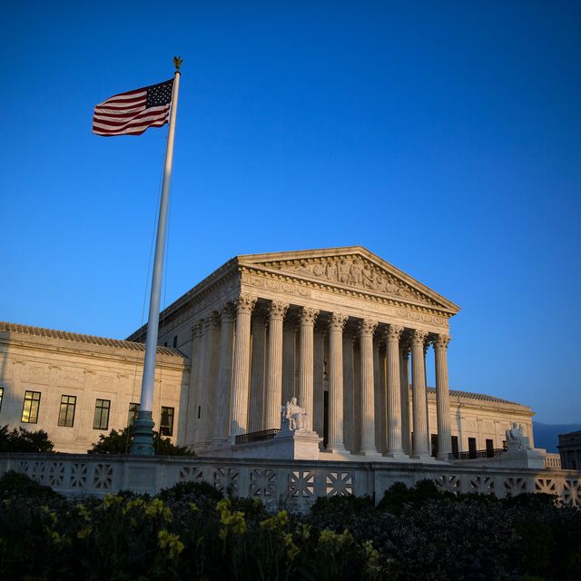 El edificio de la Corte Suprema de Estados Unidos se encuentra en Washington.