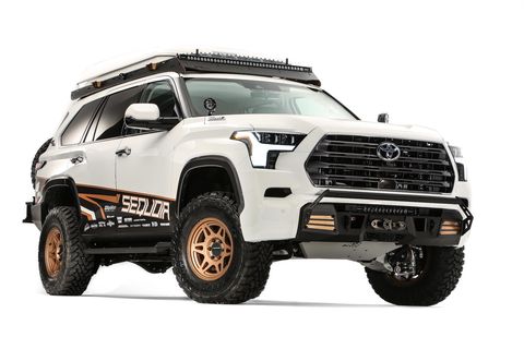 2022 toyota sequoia trd off road ultimate overlanding concept front