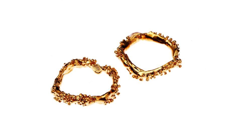 Jewellery, Fashion accessory, Body jewelry, Earrings, Bracelet, Metal, Chain, Gemstone, Gold, Bangle, 