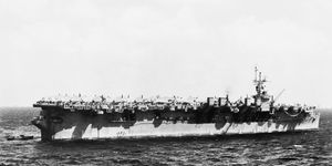 view of uss langley