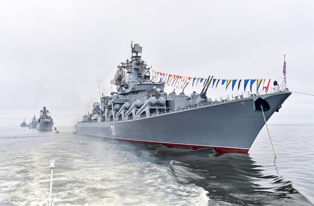 russian navy day celebrations