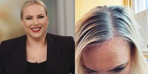 'the view' fans applaud meghan mccain for revealing her gray hair on instagram